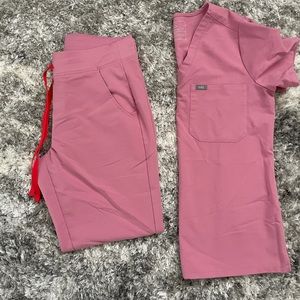 FIGS: Zamora joggers/Catarina top - CHALK